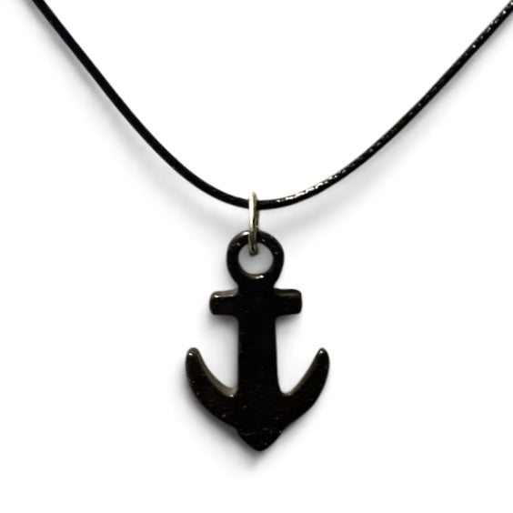 Anchor Non Magnetic Pendant Men Necklace