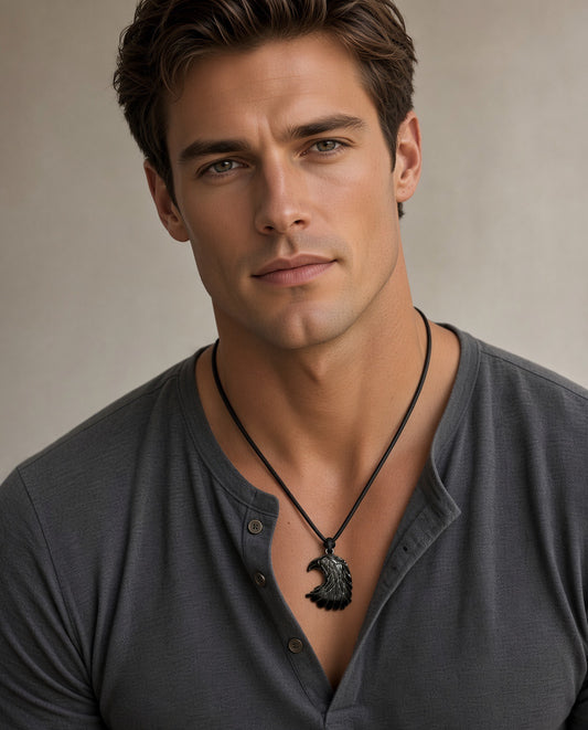 Anchor Non Magnetic Pendant Men Necklace