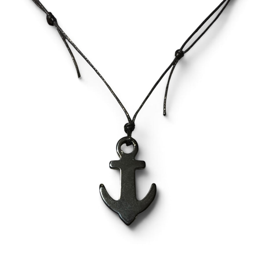 Anchor Non Magnetic Pendant Men Necklace