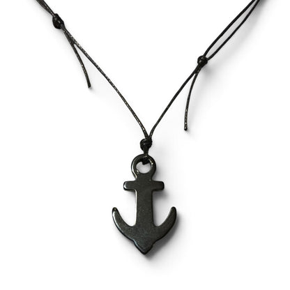 Anchor Non Magnetic Pendant Men Necklace